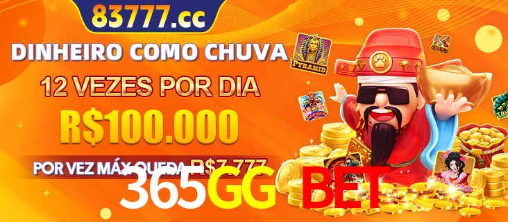 Banner do programa de recompensas Recomende para amigos do 365GG BET, detalhando os bônus por convidar amigos, com prêmios que chegam a R$288.888.