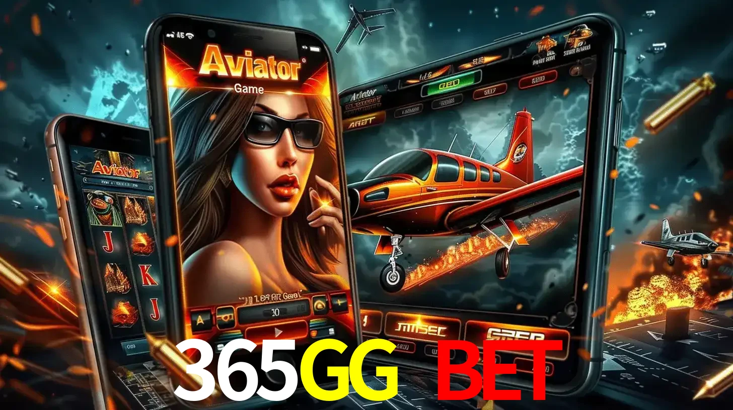 O popular jogo de apostas Aviator exibido em vários celulares e tablets, mostrando a interface emocionante e a ação de voo disponíveis para jogar agora no 365GG BET.